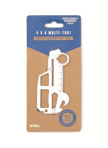 Мултифункционален мини-инструмент "Кола 4x4 и кредитна карта"